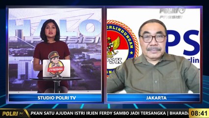 Live Dialog  dengan Ketua LPSK- Hasto Atmojo Terkait Perlindungan Kepada Bharada E