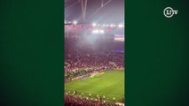 Vidal rege torcida do Flamengo após garantir vaga na semifinal da Libertadores