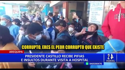 Arequipa: Castillo pide a la población fiscalizar permanentemente a los ministros de Estado