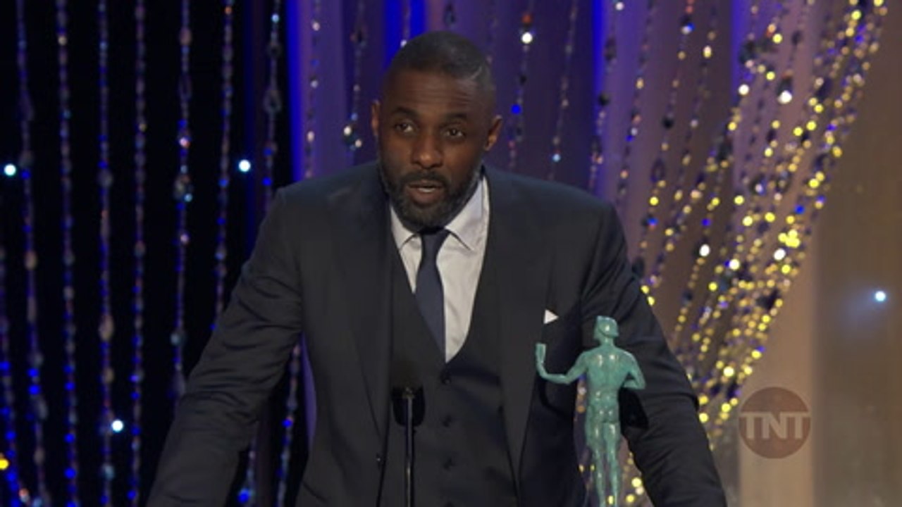 SAG Awards: Idris Elba's Second Acceptance Speech | Social Clip