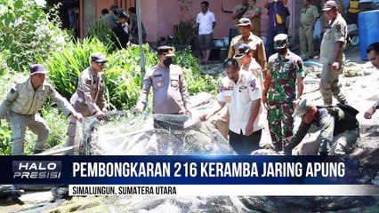 Kapolres Bersama Dandim Serta Sekda Kabupaten Simalungun Kembali Tertipkan KJA di Parapat, Dana Kompensasi Diberikan