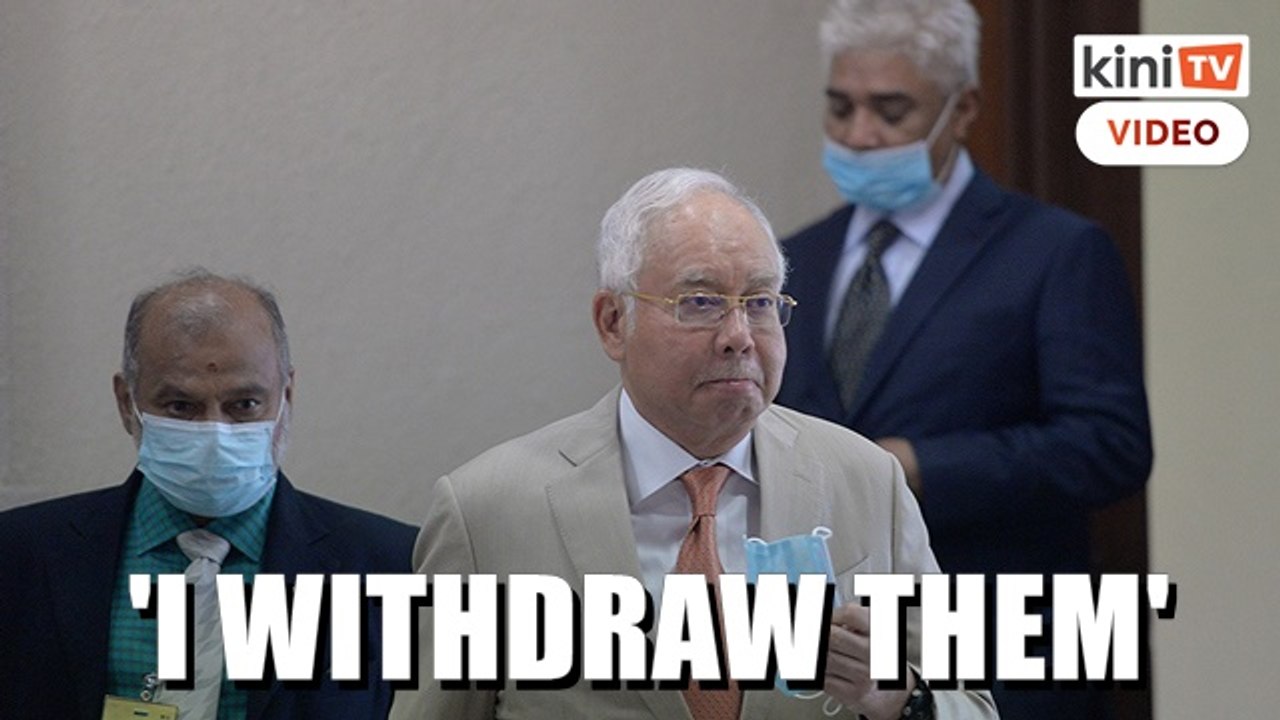 Najib withdraws bribery allegations against judge Nazlan