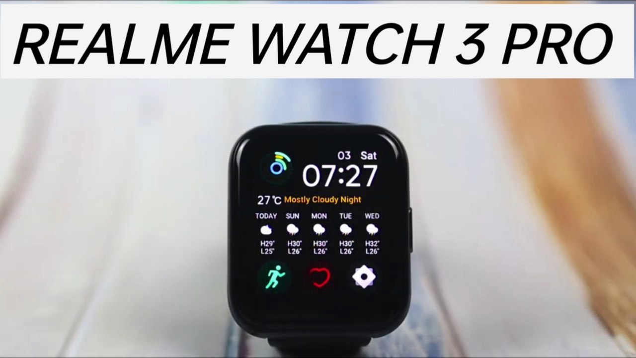 Realme Watch 3 pro - Launching soon.