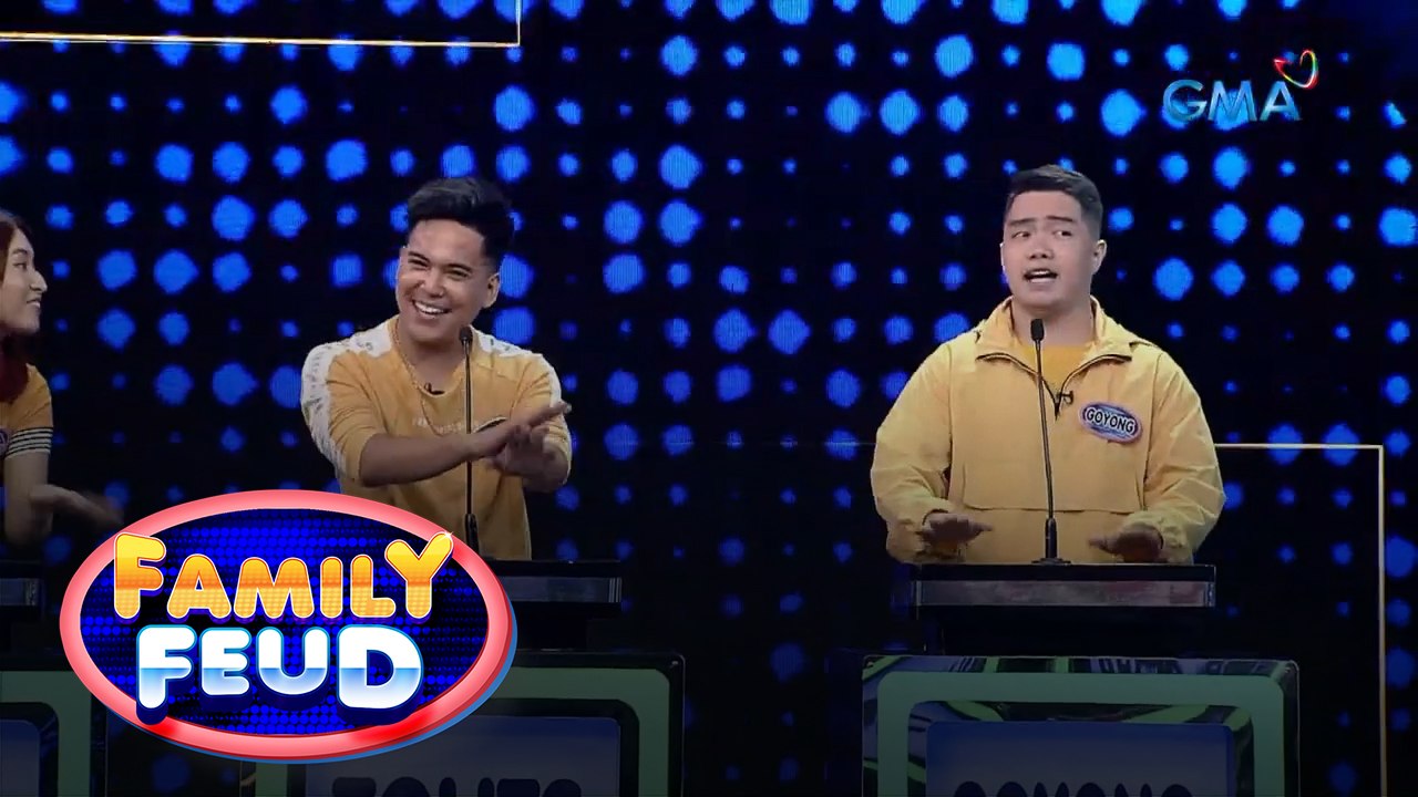 Family Feud Philippines: MUKHANG MAS MATINIK SA SAGUTAN ANG BATANG GMA FAMILY!