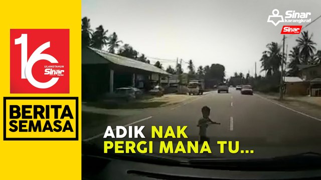 Kanak-kanak melulu lintas jalan cetus kemalangan