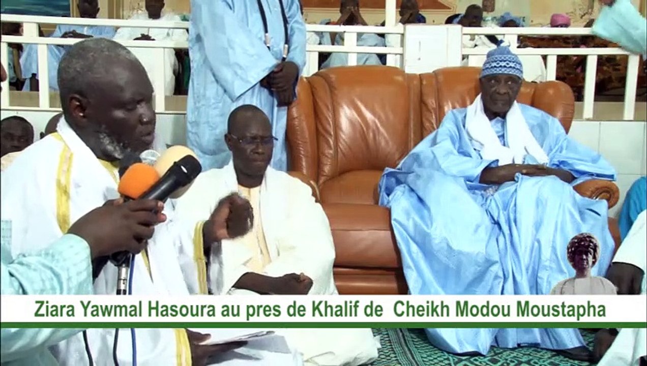 Tamxarit 2022 à Touba :  Ziar auprs de S. Ahmaodu Makhtar khalif de Cheikh Moustapha