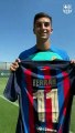 El Barça anuncia el cambio de dorsal de Ferran Torres / FCB