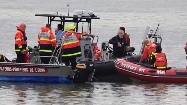 Francia activa una compleja operación para salvar a una ballena beluga atrapada en el Sena