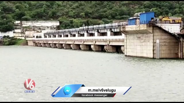 Beauty Of Srisailam _ Srisailam Dam Gates Opened Amid Heavy Inflow | V6 News (1)