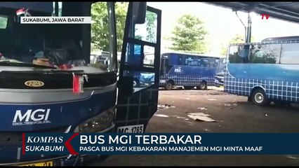 Pasca Bus Mgi Kebakaran Manajemen MGI Minta Maaf