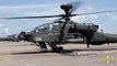 AH-64 Apache helicopter as the Fort Rucker