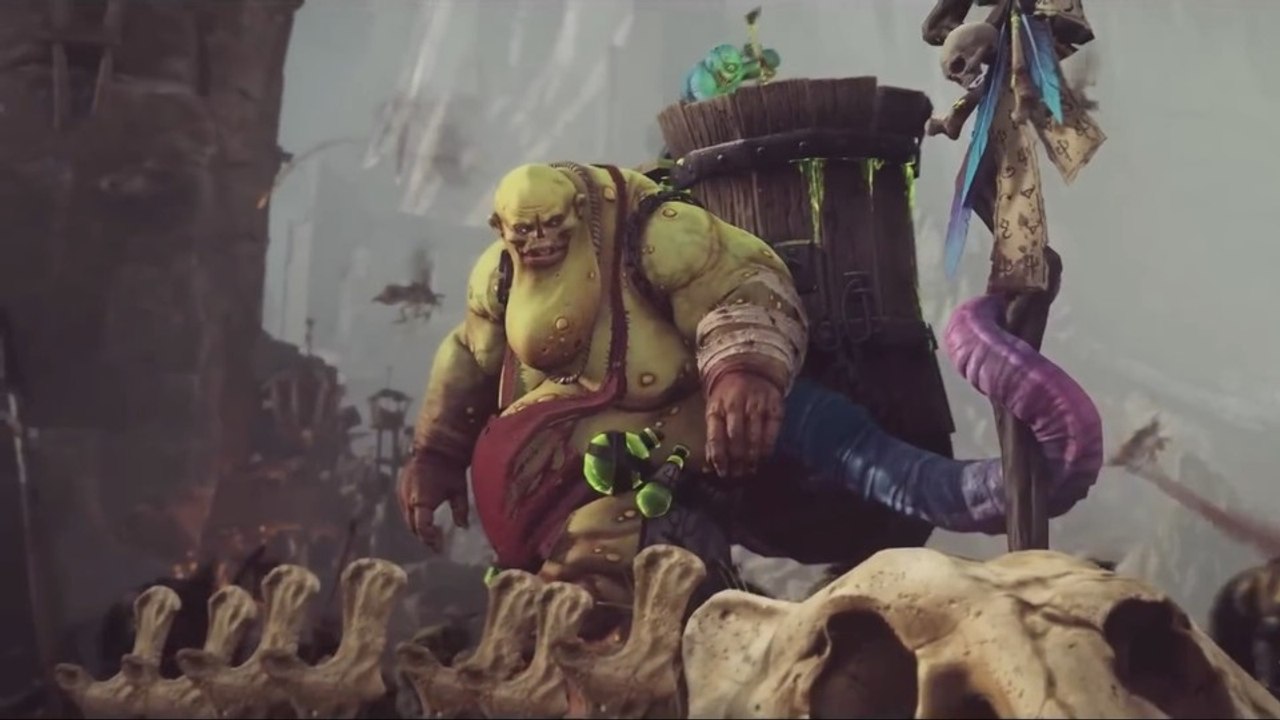 TW: Warhammer 3 - Entwickler erklärt, wie sich der eklige DLC-Champion Festus spielt