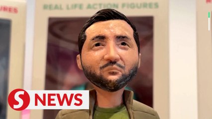 Zelenskiy action figure raises over US$120k