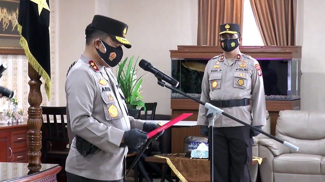 Kapolda Kepri Pimpin Sertijab Kapolres Lingga