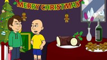 caillou gets grounded on christmas