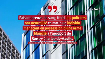 Un homme armé tué par la police à l’aéroport de Roissy