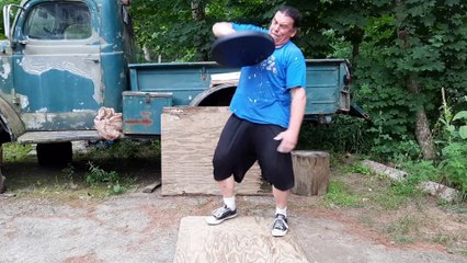 1st Hub Workout Jack LaLanne 50lb Plate