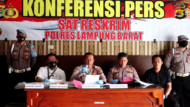 Polres Lampung Barat Ungkap Kasus Kekerasan Anak Dibawah Umur Berujung Meninggal Dunia
