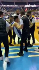 TNT guard Kib Montalbo gets up after injury scare in Magnolia-TNT Game 4