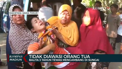 Tidak Diawasi Orang Tua, Balita 3 Tahun Tewas Mengambang Di Sungai