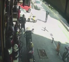 Bahçelievler'deki silahlı saldırının dehşete düşüren yeni görüntüsü