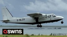 Experience what it's like to travel on the world's shortest passenger flight