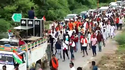 Kavad Yatra : शिव भक्तों के साथ राज्य मंत्री अशोक चांदना ने शुरू की कावड़ यात्रा Video