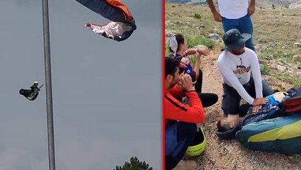 Paraşütü açılmayan okul müdürü, metrelerce yükseklikten düşerek hayatını kaybetti