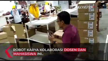 Keren! Robot Karya Udinus Mulai Dipakai di Industri Tekstil, Bantu Kerja Lebih Efisien