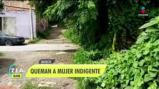 Hombre quema a mujer en situación de calle en Jalisco