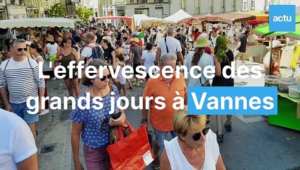 Ambiance dans les rues de Vannes