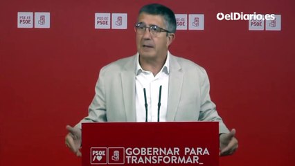 Patxi López: “Hosteleros y comerciantes están demostrando mucha más responsabilidad que el Partido Popular”