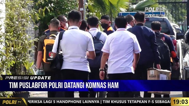 PRESISI UPDATE 19.00 WIB : Komnas HAM Lakukan Pemeriksaan Lanjutan Terhadap Puslabfor