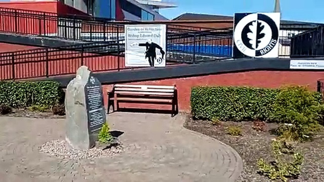 Garden of Reflection in memory of Bishop Daly in Derry