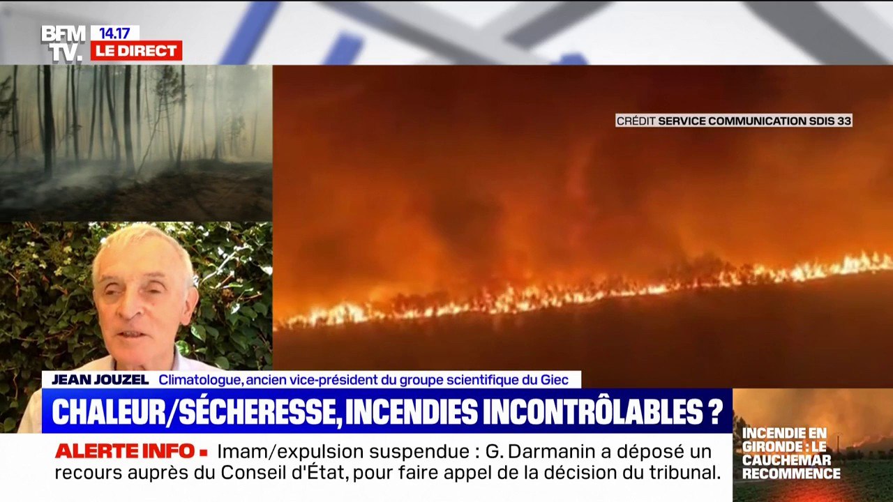 Jean Jouzel, climatologue: Les incendies actuels, " c'est ce que nous anticipions mais cela arrive plus vite que ce que nous l'envisagions"