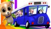Wheels On The Bus - Educational Nursery Rhymes - Sing Along Song