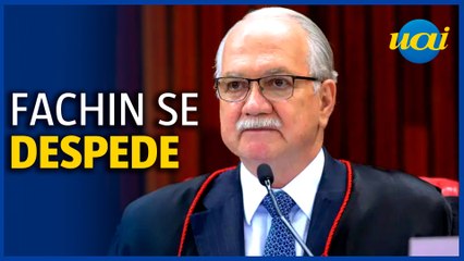 Fachin defende as eleições na despedida do TSE