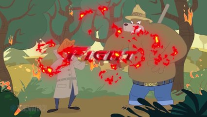 Death Battle! #083 - Smokey Bear Vs. McGruff (Legendado)