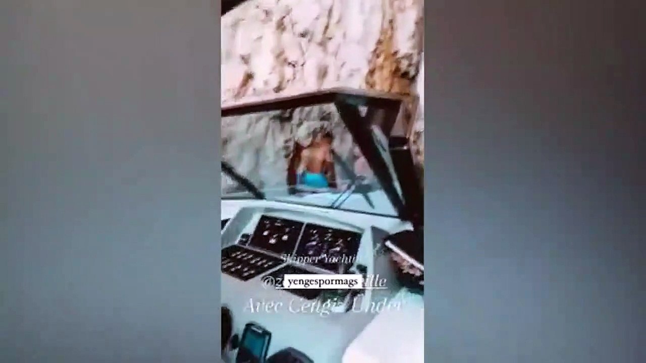 Survivor Aleyna Kalaycıoğlu yıldız futbolcu Cengiz Ünder ile görüntülendi