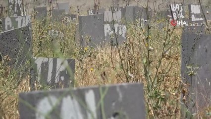 Van haberleri... Van'da 'Kimsesizler Mezarlığı'nda 250'den fazla göçmen bulunuyor