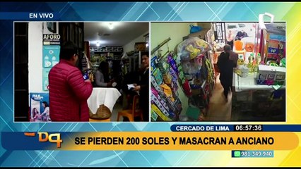 Agresión a anciano bodeguero: lamentan que la Policía dejó ir a violentos extranjeros