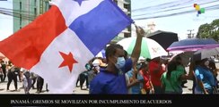 Agenda Abierta 10-08: Gremios panameños vuelven a las calles