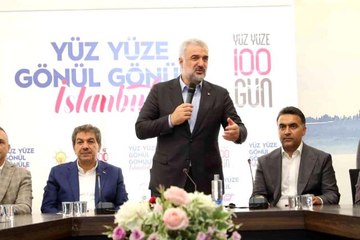 AK Parti "Yüz Yüze 100 Gün" programı ile İstanbul'da sahaya indi