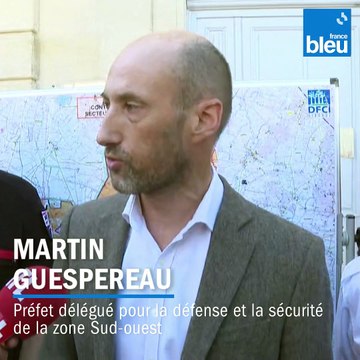 Martin Guespereau, Préfet délégué pour la défense et la sécurité de la zone Sud-ouest : Notre premier objectif dans ce combat, c'est de sauver des vies humaines