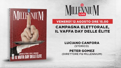 Campagna elettorale, il Vaffa day delle élites