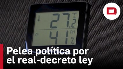Nueva pelea política entre PP y PSOE por las medidas de ahorro energético
