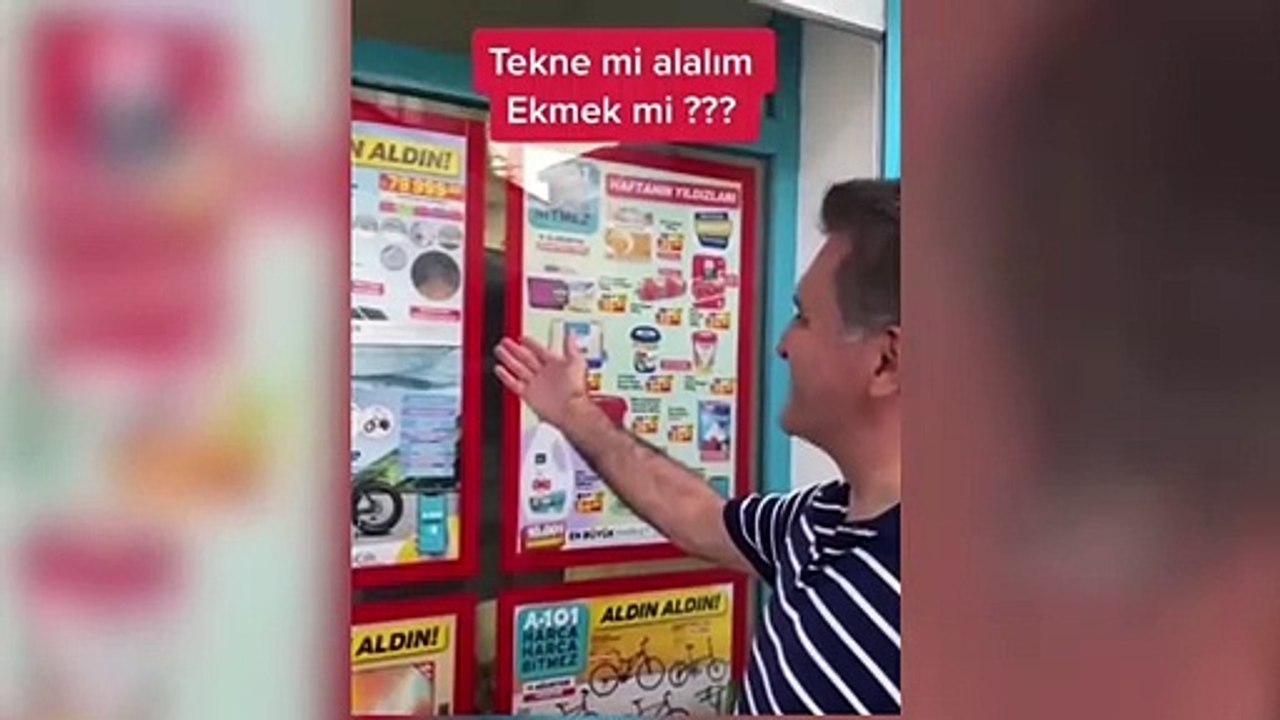 Sarıgül bu kez A101'in önünde
