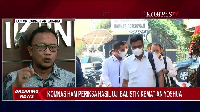Komnas HAM Ungkap Poin Penting Hasil Uji Balistik yang Disampaikan Tim Labfor