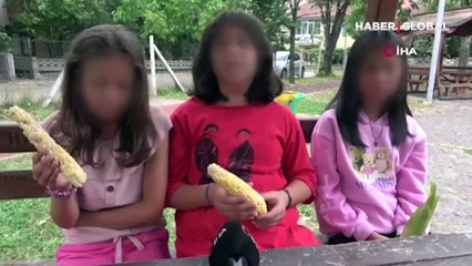 Üç kız çocuğuna 'mısır' dayağı! Hastanelik oldular