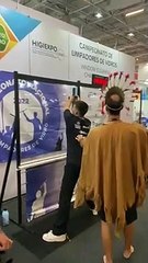 Umuaramense faz o melhor tempo e está na final do torneio nacional de Limpadores de Vitrine